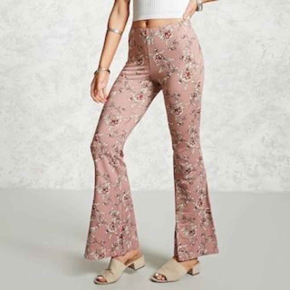 Forever 21 floral pants